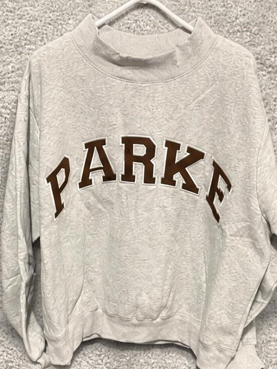 Parke Tops - Parke Sities Varsity Mockneck Hoodie